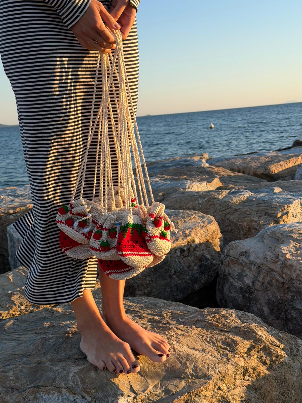 Little Pouch - watermelon design