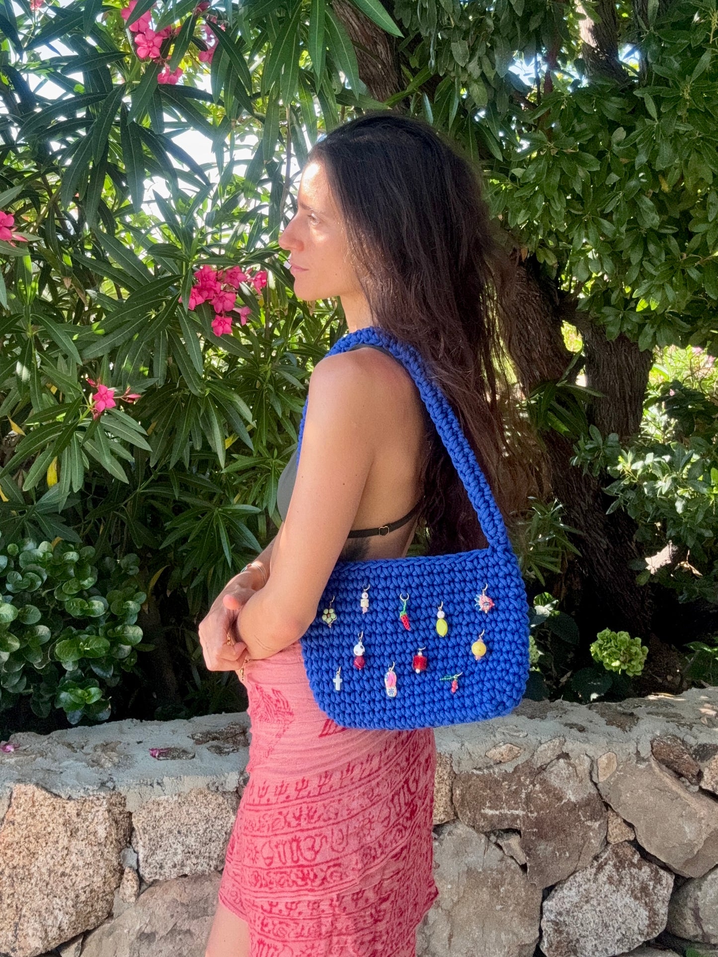 Midi blu bag