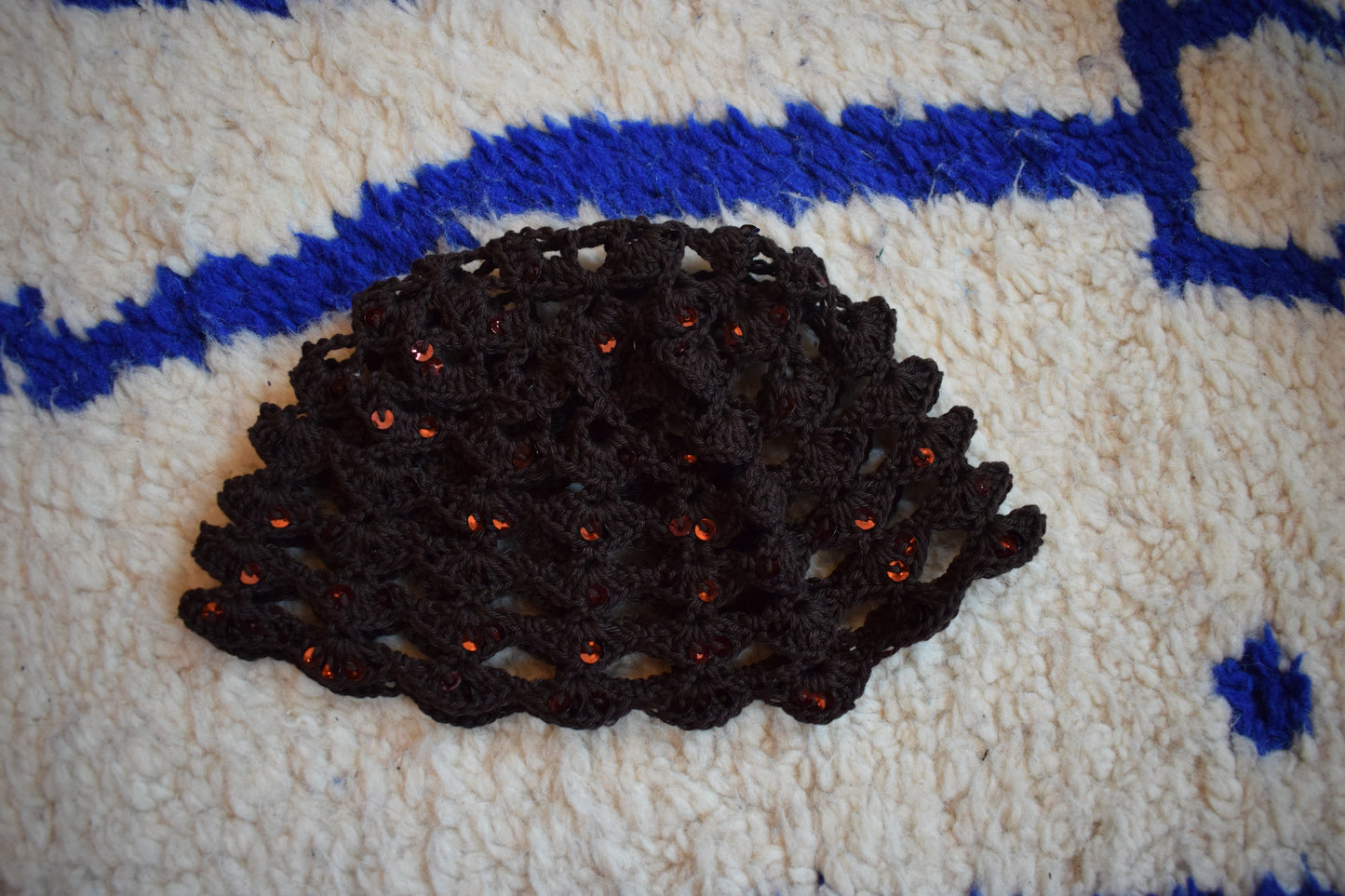 Kundalini retina brown with glitter