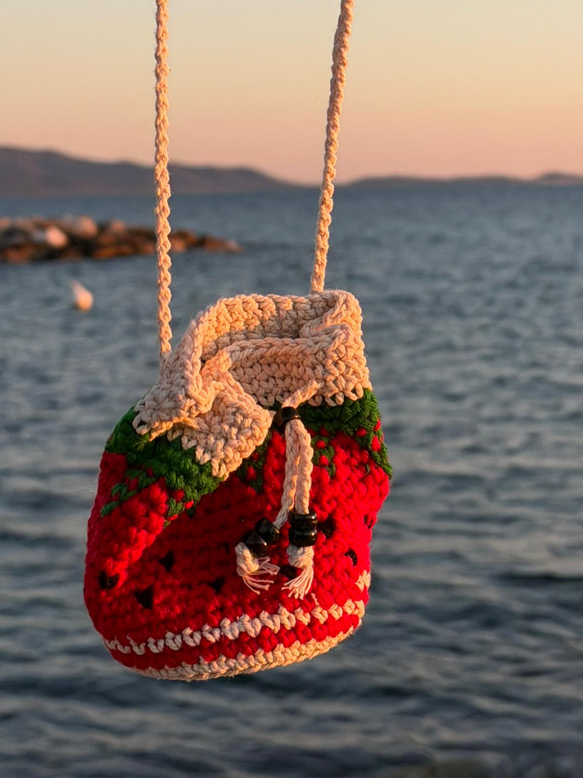 Little Pouch - watermelon design